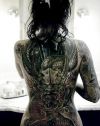 brittanya o campo back tattoo